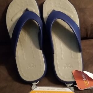 Soft science flip flops